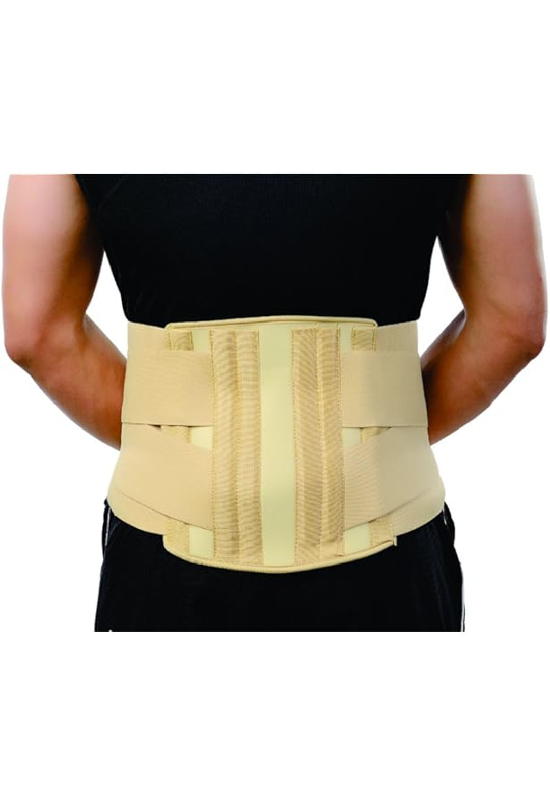 Dyna Elnova Surgical Lumbo Sacral Corset (Beige) - XLarge, 1 EA | Extra-Large Lumbo Sacral Corset for Maximum Support and Comfort (1320)