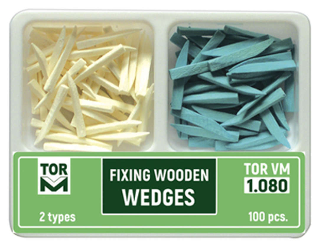 TOR Wooden Wedges Ast. 100 Pieces (1.080)