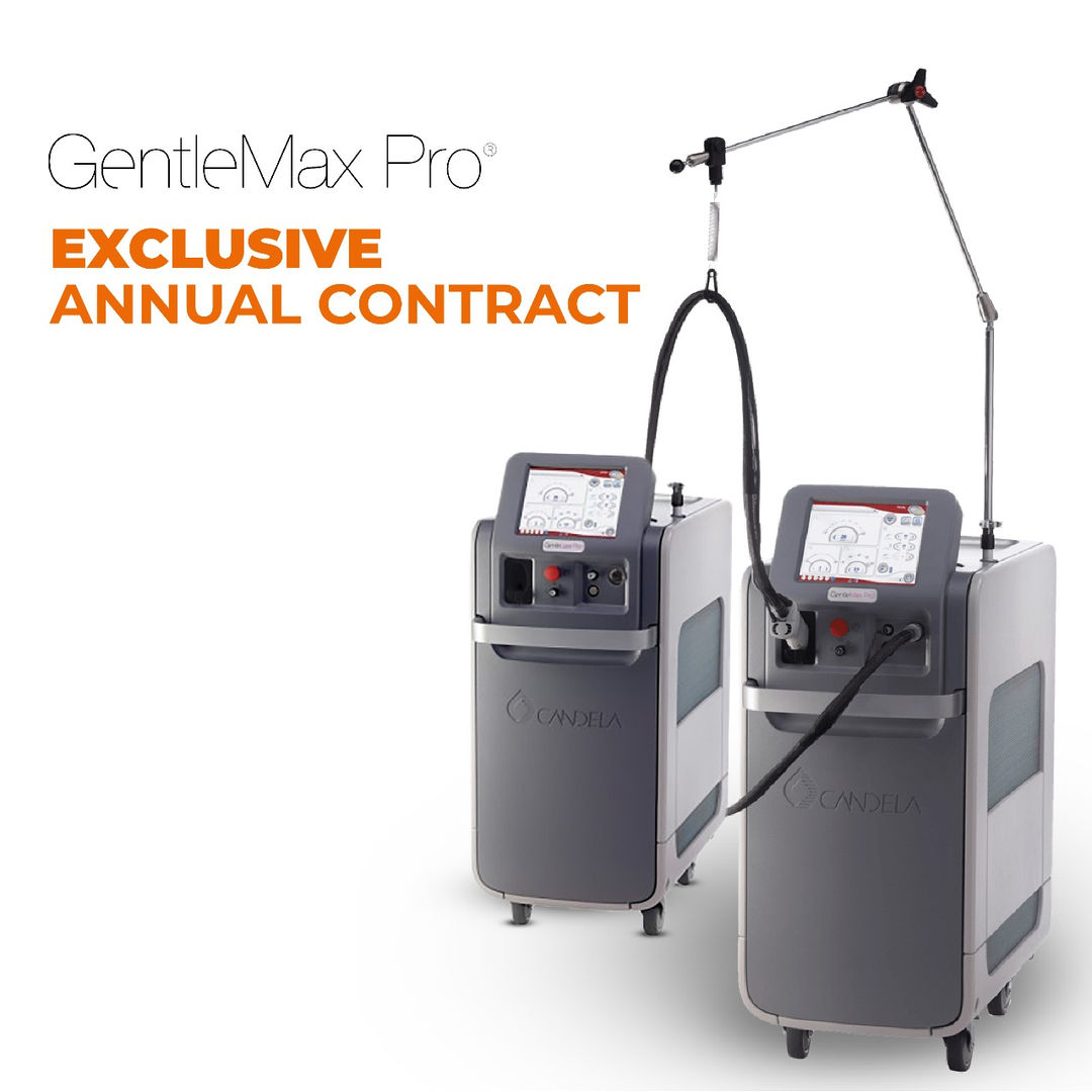 Candela Gentlemax Pro - Exclusive Annual CMC Contract