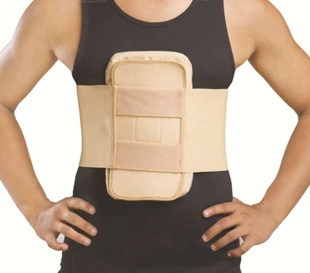 Dyna Chest brace with Silver Sternal pad