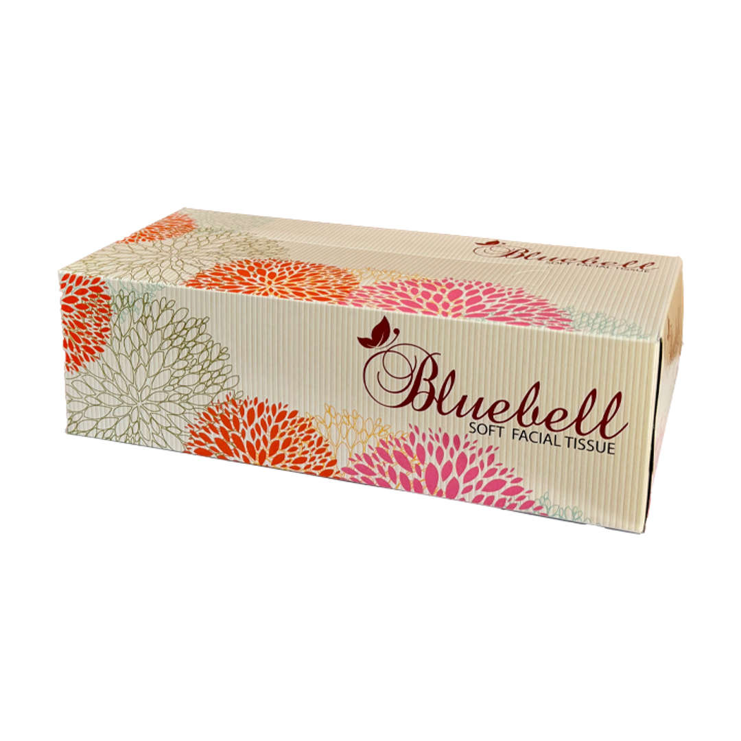 Blue Bell Facial Tissue - 30 Boxes/Carton