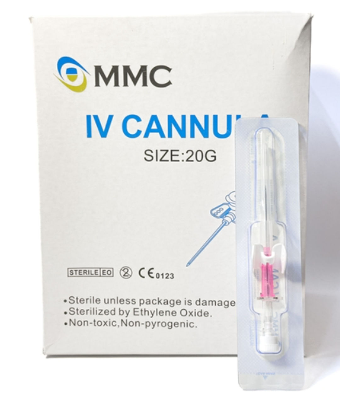 MMC IV Cannula - 20G Pack of 50 (GENC-1100)