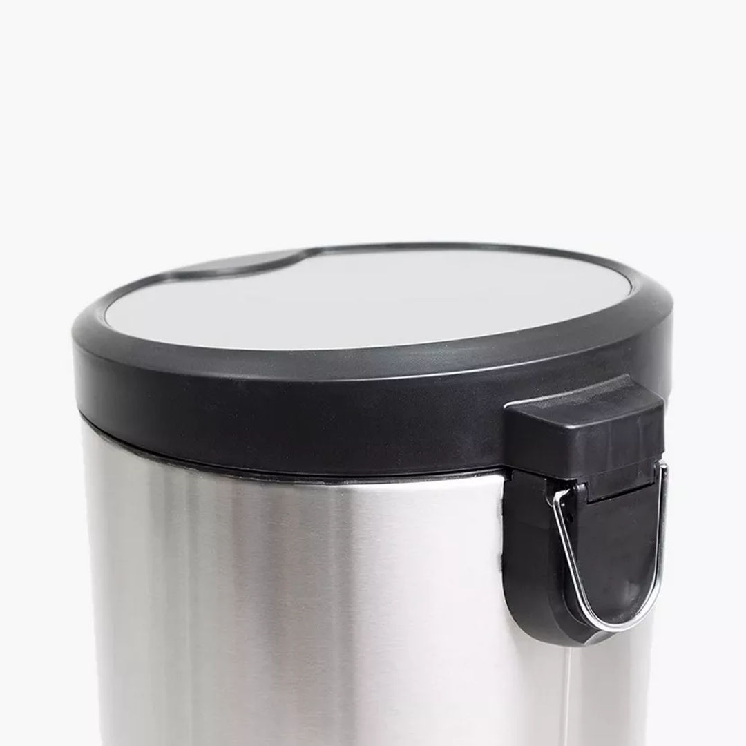 Stainless Steel Pedal Bin 20 Litre - Hydraulic Slow Motion