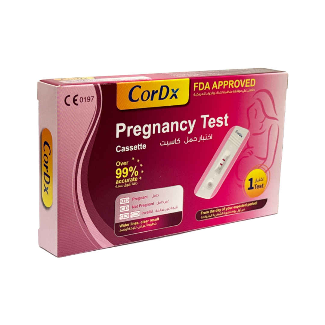 Cordx Pregnancy Test Cassette (FDA Approved) RF1021