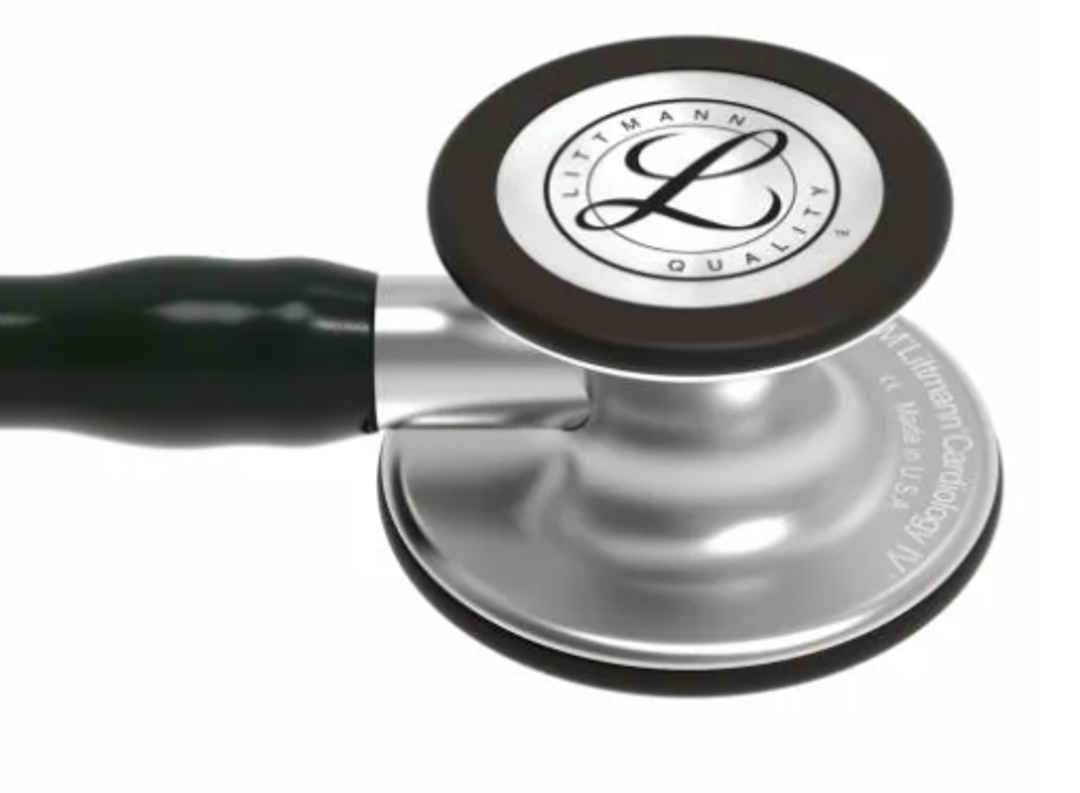 3M Littmann Cardiology IV Stethoscope - Black 6152