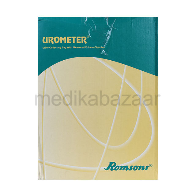 Buy original Urometer Adult Urine Bag with Measured Volume Chamber