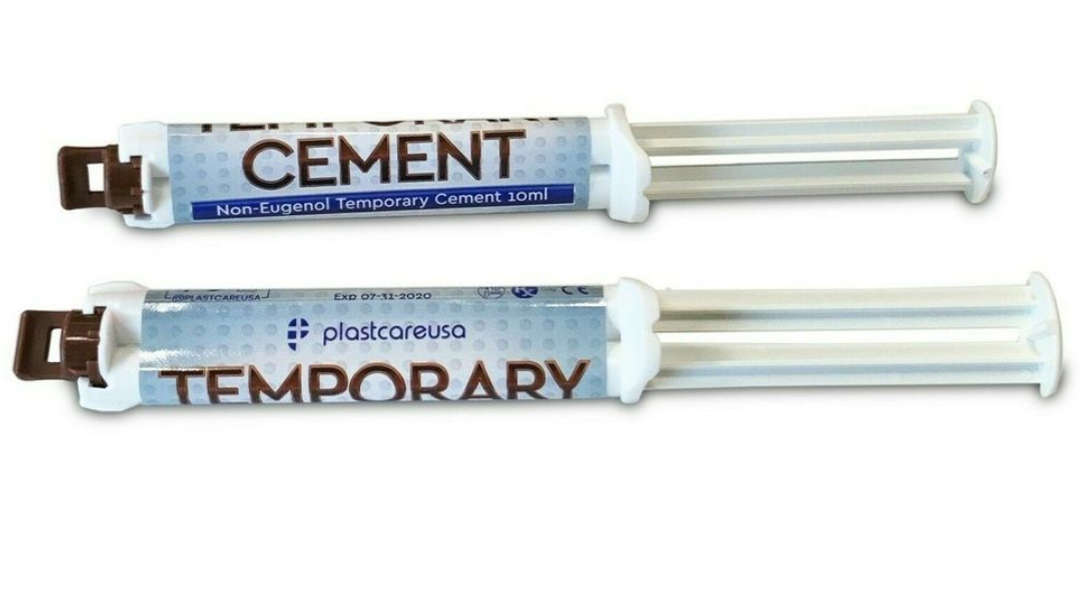 Temporary Cement Syringe without Eugenol 10ml Pack of 2 Syringes