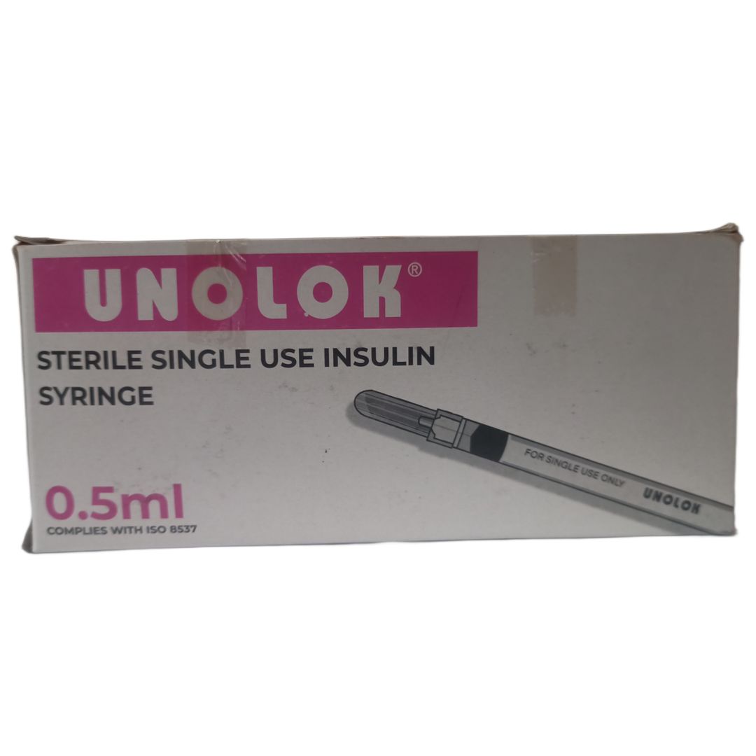 HMD Insulin Syringe 0.5ml, Pack of 100