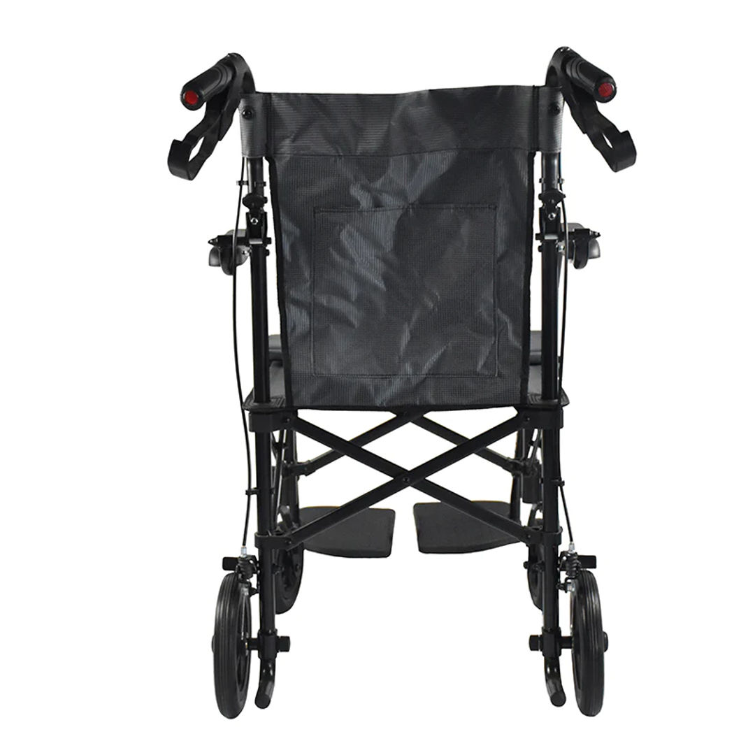 Kawaza Aluminum Transport Wheelchair 18 Inch