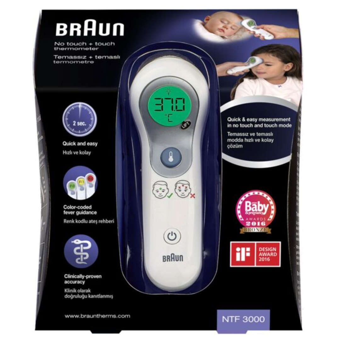 Braun 2 in 1 Thermometer