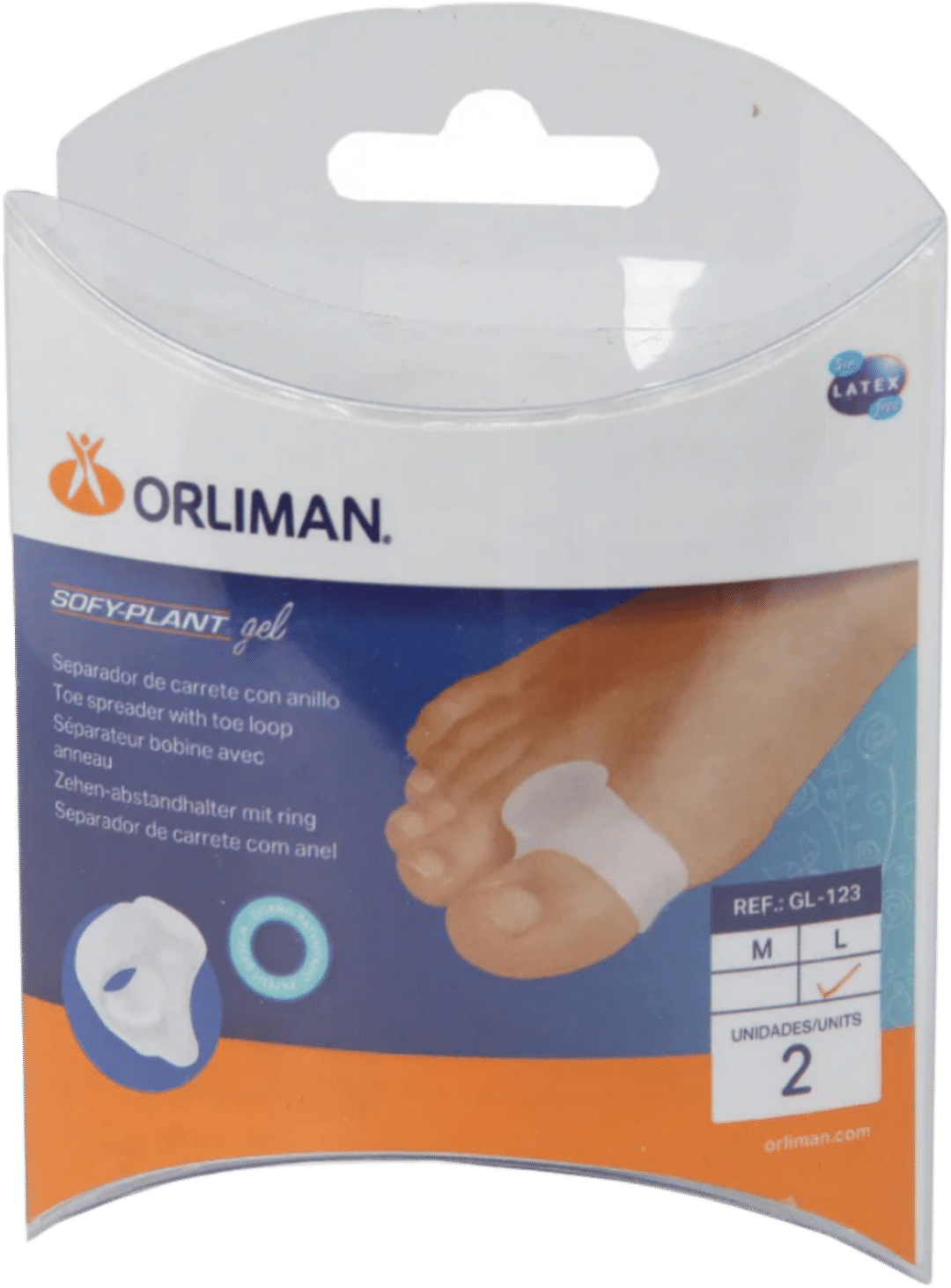 Orliman Toe Loop Insoles - Medium