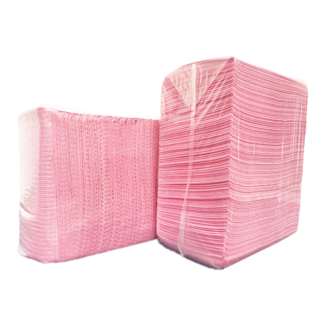 Dental Bib - Pink Pack of 500