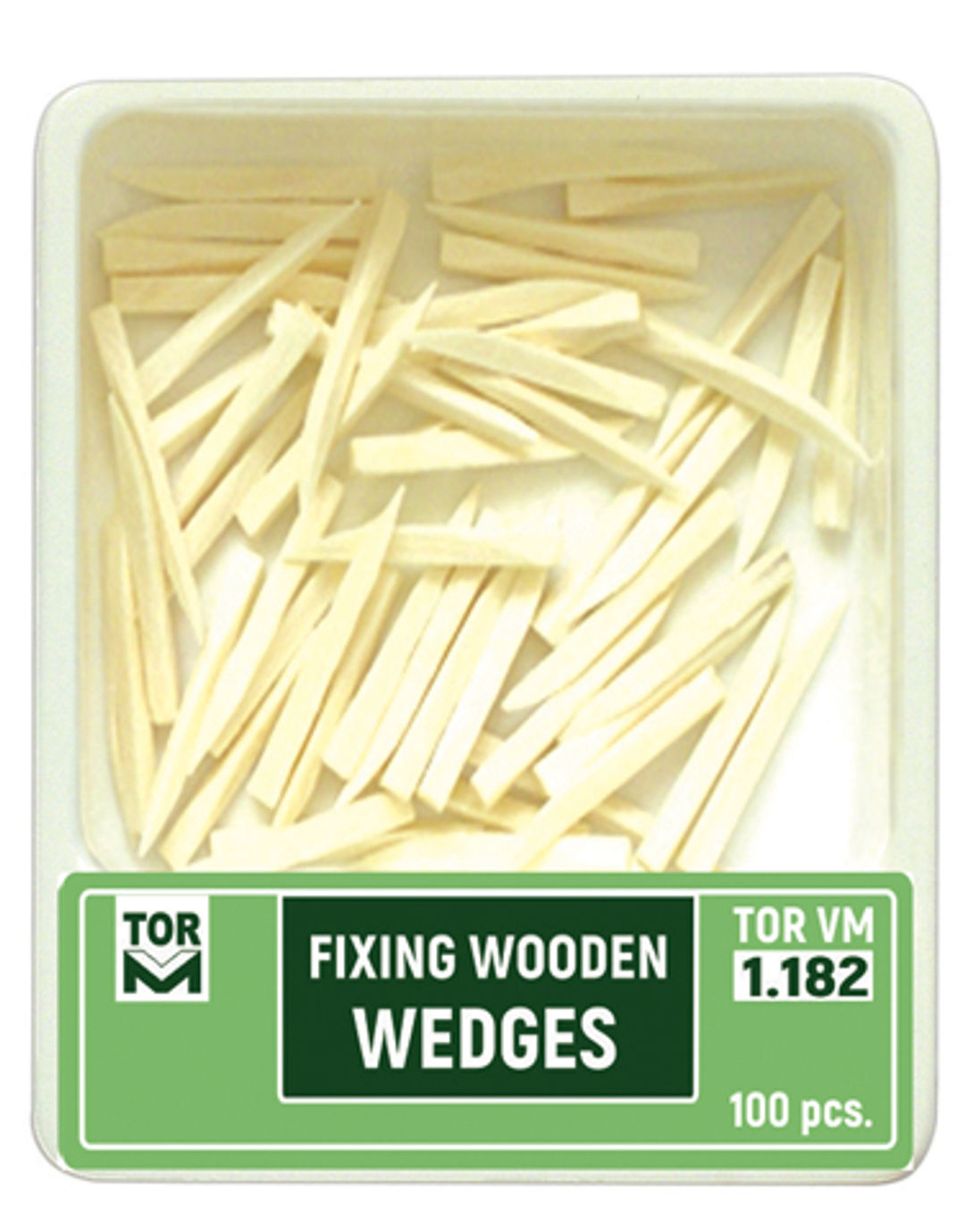 TOR Fixing Wooden Wedges White (1.182)