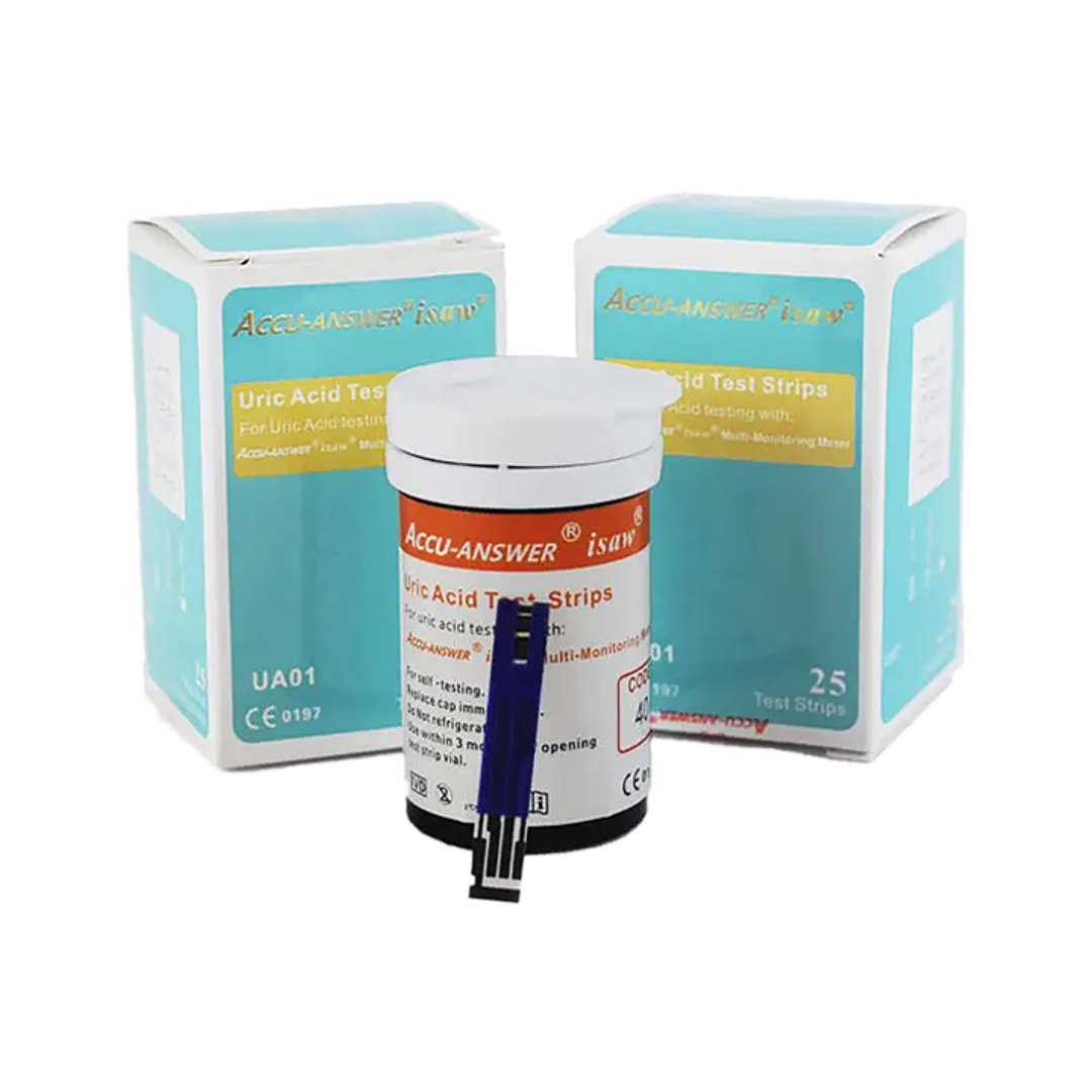 Accu Answer Uric Acid Test Strip