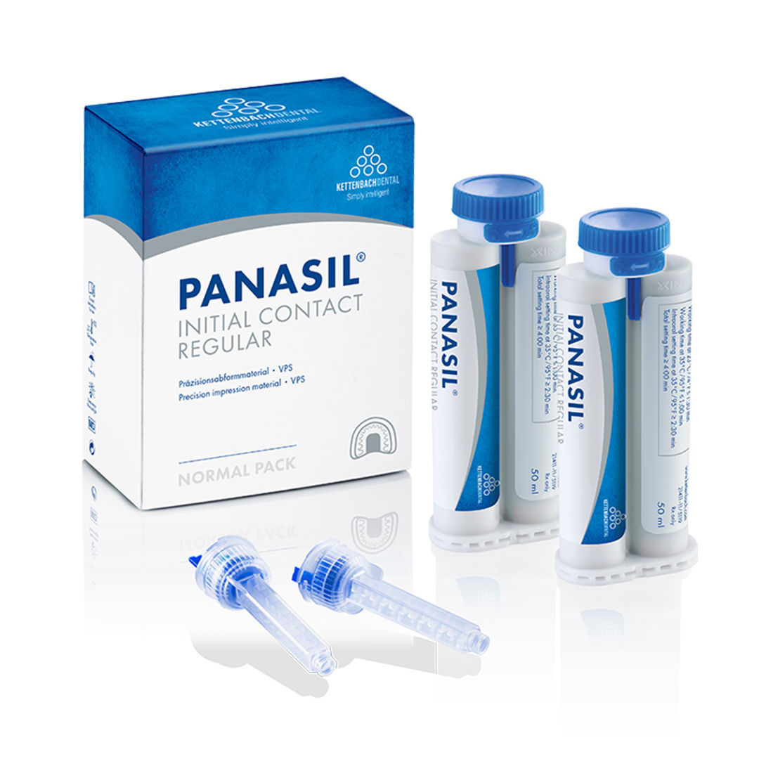 Kettenbach Panasil Initial Contact Regular Dental Cartridge - Normal Pack 100ml (13431)