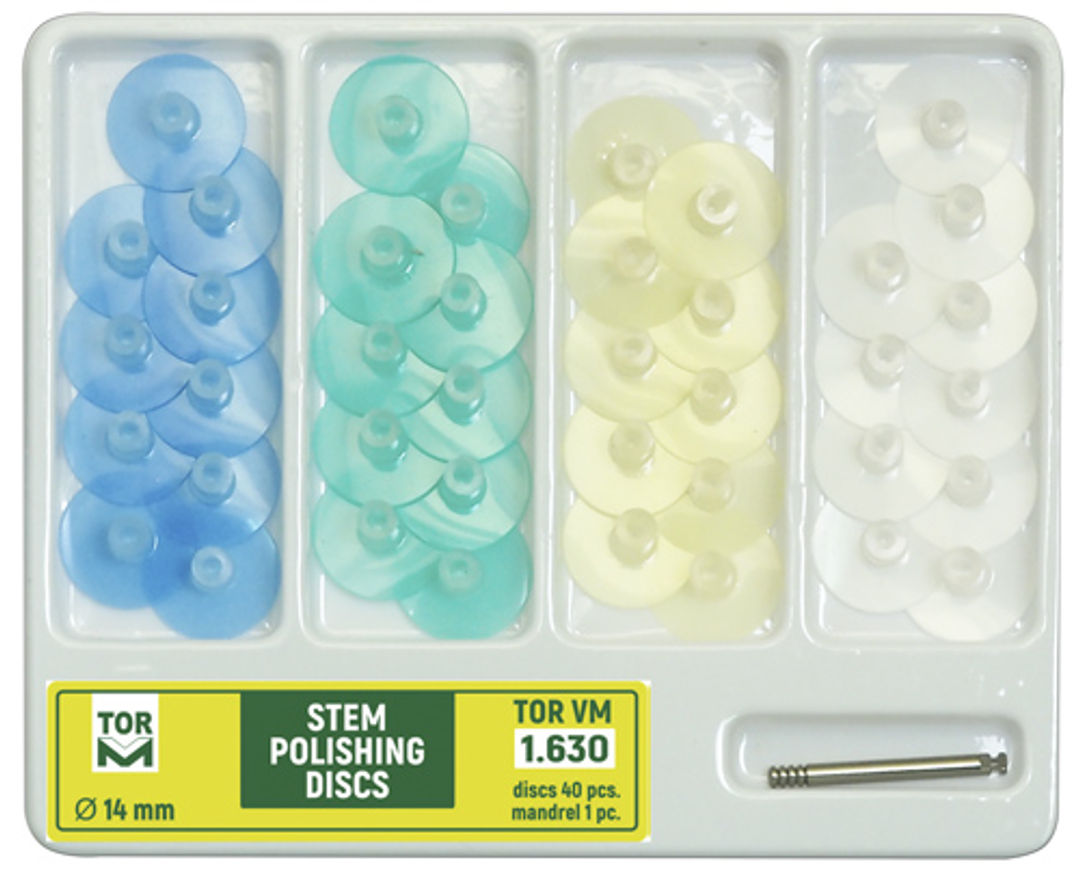 TOR Stem Discs 40 Pieces & 1 Mandrel (1.630)