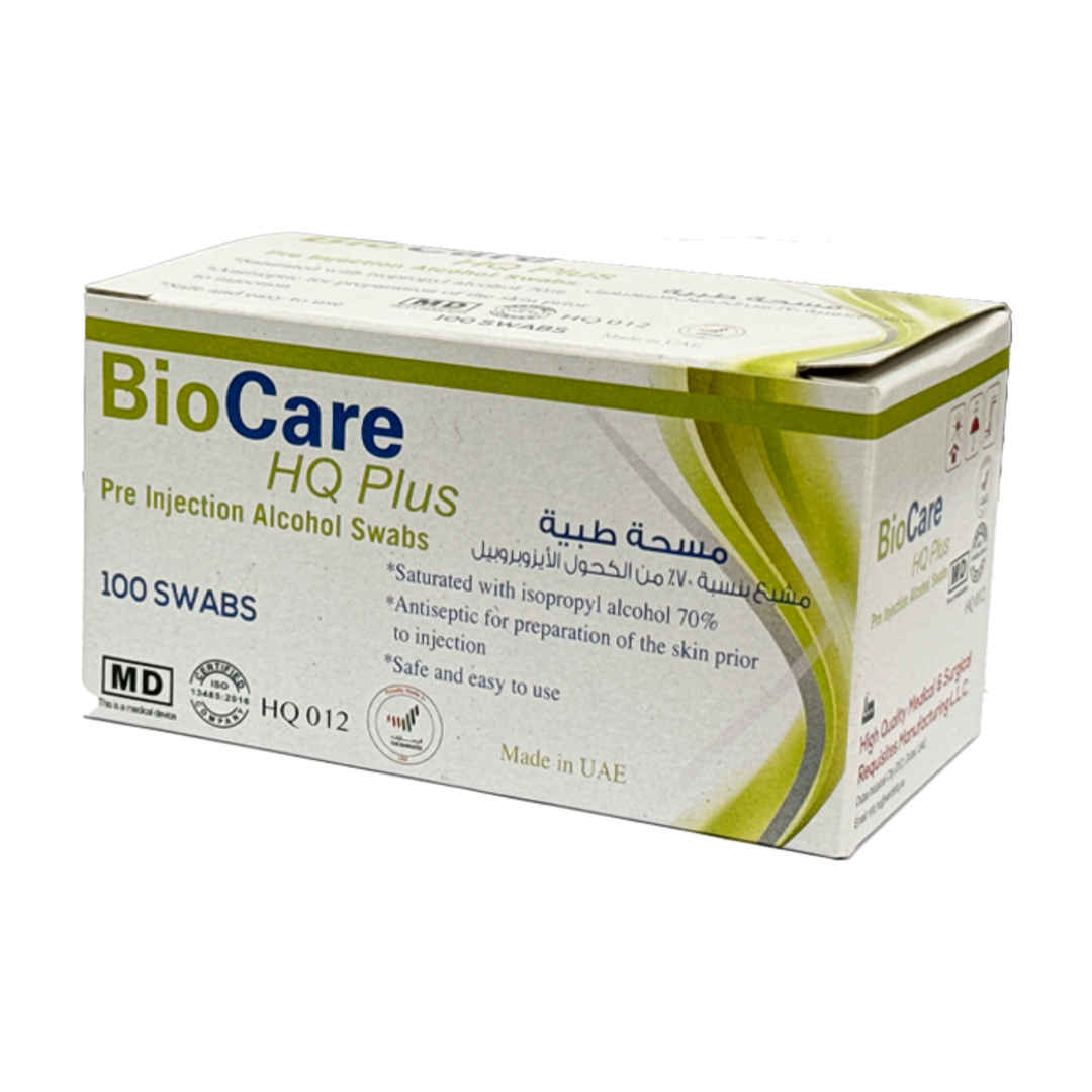 Biocare Alcohol Swab - Pack of 100