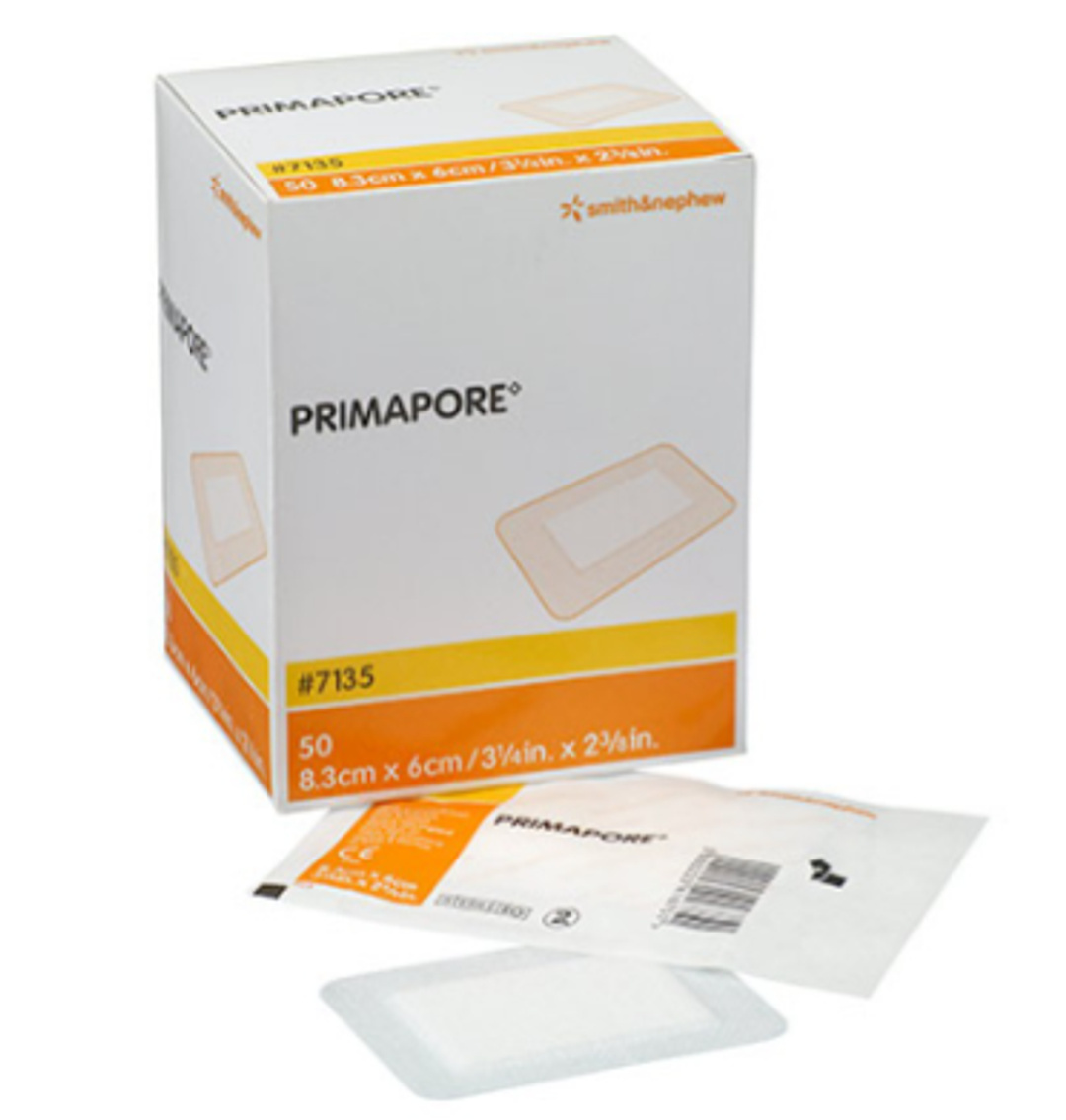 Smith & Nephew Primapore Dressing - 10cm x 8cm Pack of 20 (66000317)