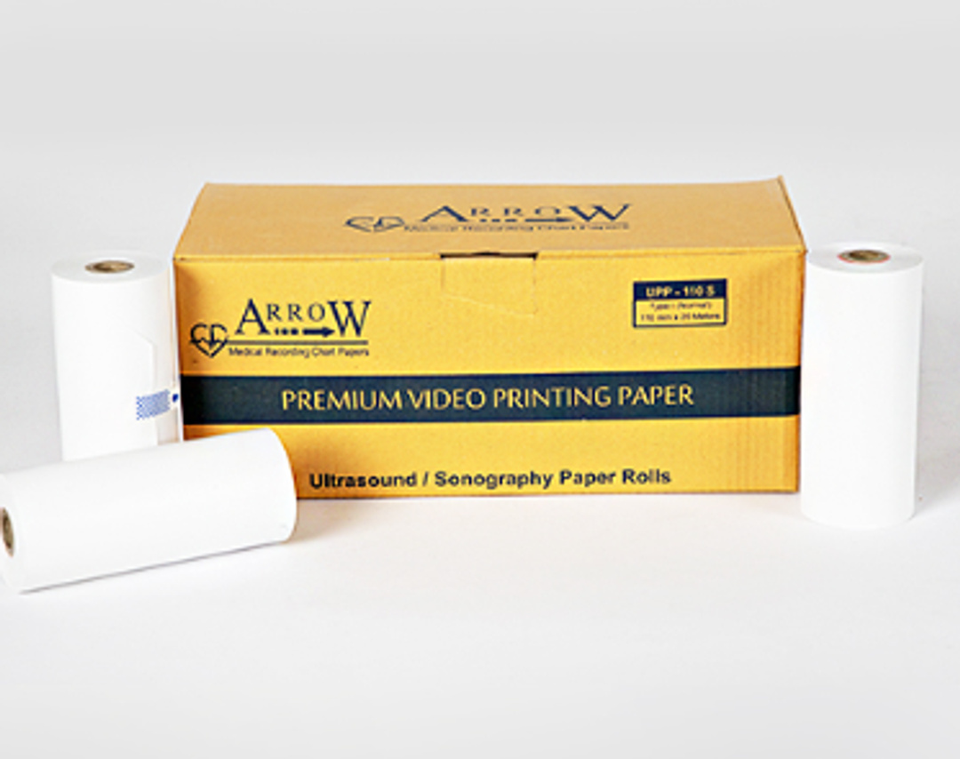 Arrow Ultrasound Paper - 210 mm x 25 meters High Density 1 Roll (UPP-210HD)