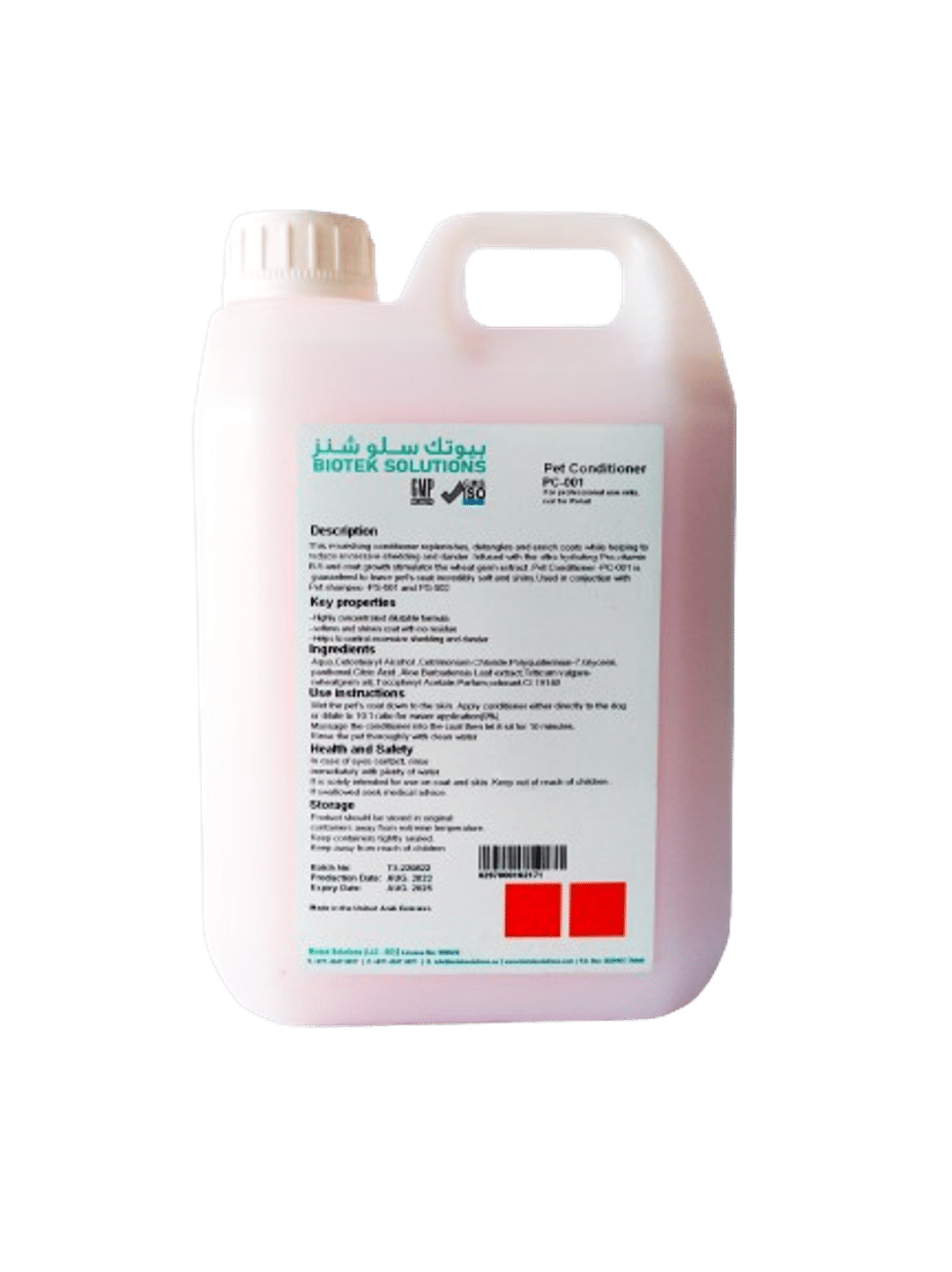 Biotek Pet Conditioner - 5 Litre (PC-001)