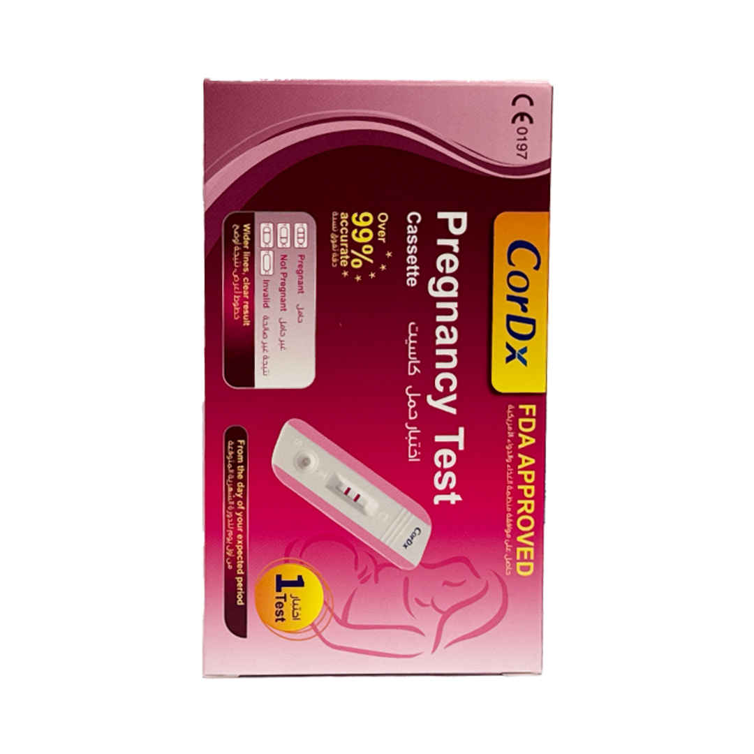 Cordx Pregnancy Test Cassette (FDA Approved) RF1021