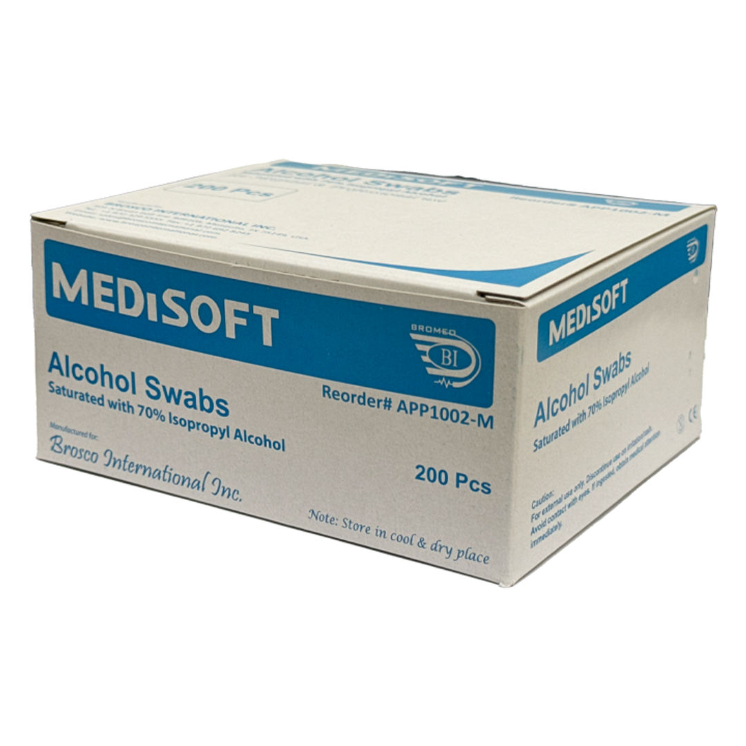 MediSoft Alcohol Swab, Pack of 200