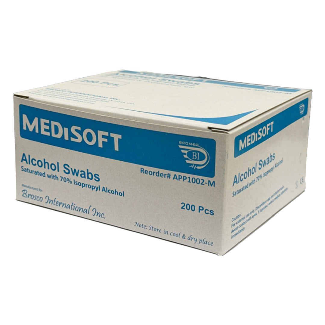 MediSoft Alcohol Swab Pack of 200