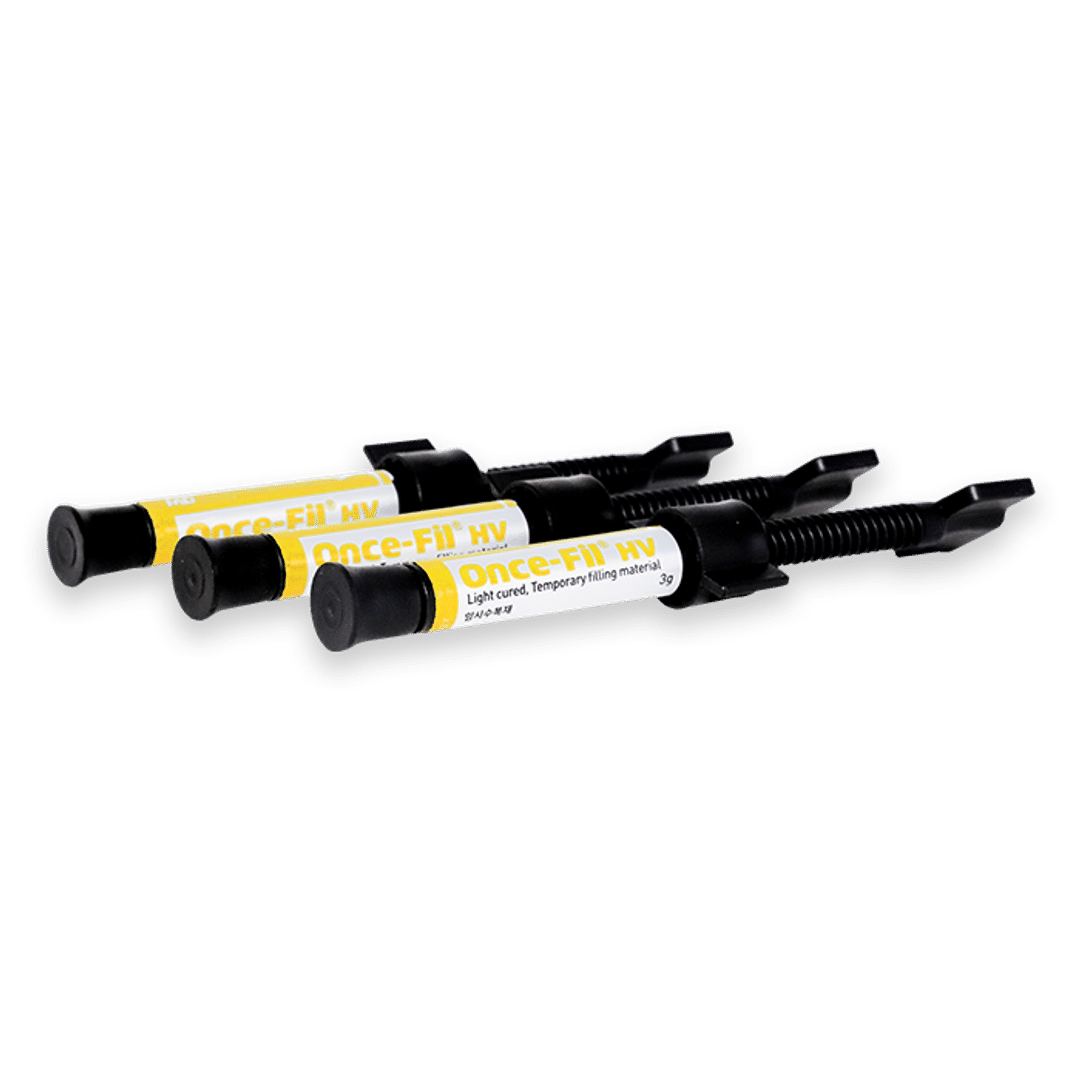 Mediclus Light-Curing Temporary Filling Material - Yellow 3g x 3ea