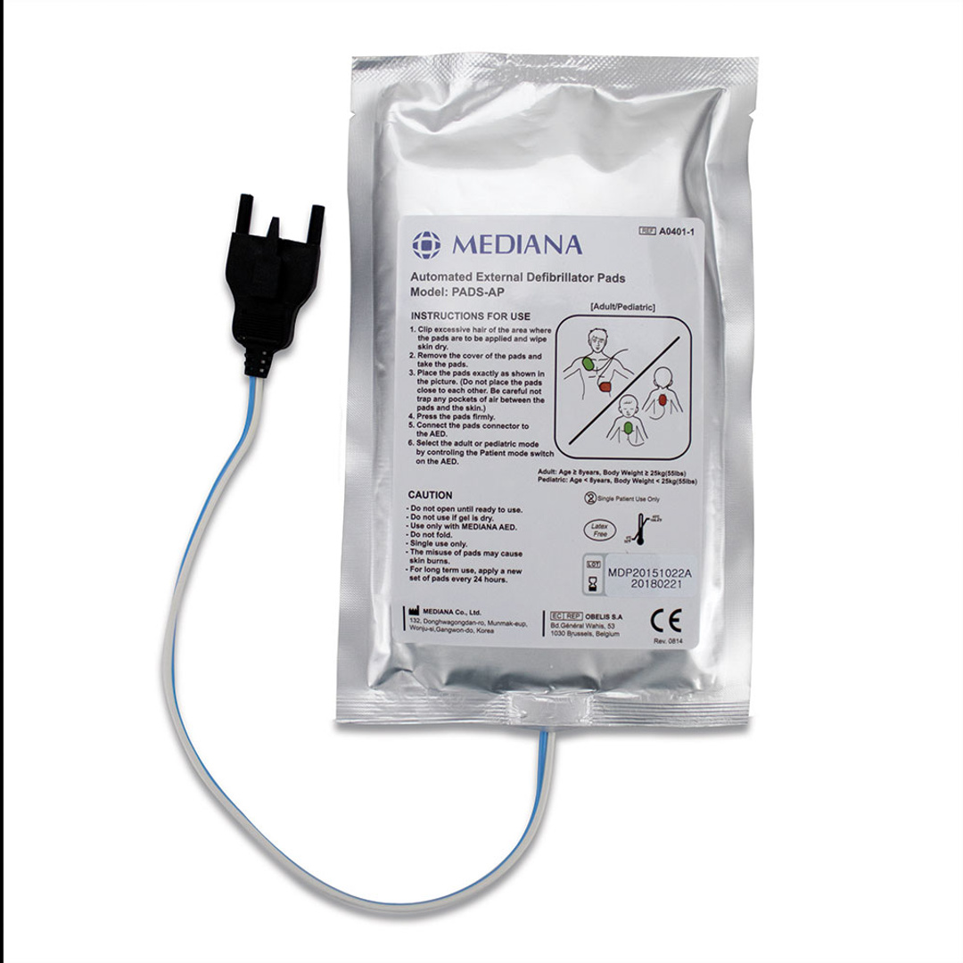 Mediana AED Pad - Automated External Defibrillator Pads (PADS-AC)