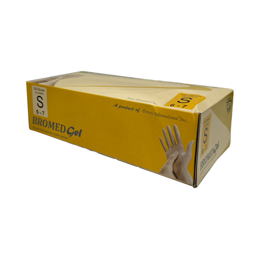 Bromed Plus Surgical Gloves Polymer Powder Free 8.0 - 50 Pairs /Pack