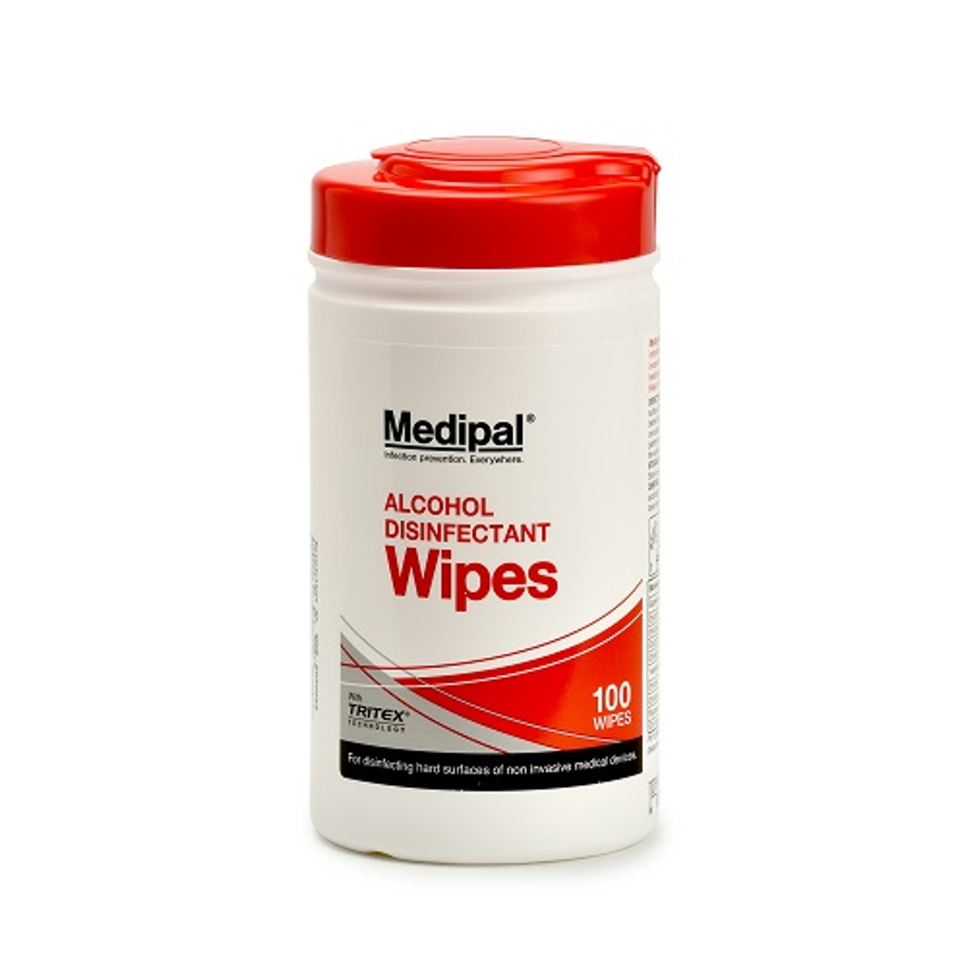 Medipal 75% Alcohol Disinfectant Wipes Pack of 100