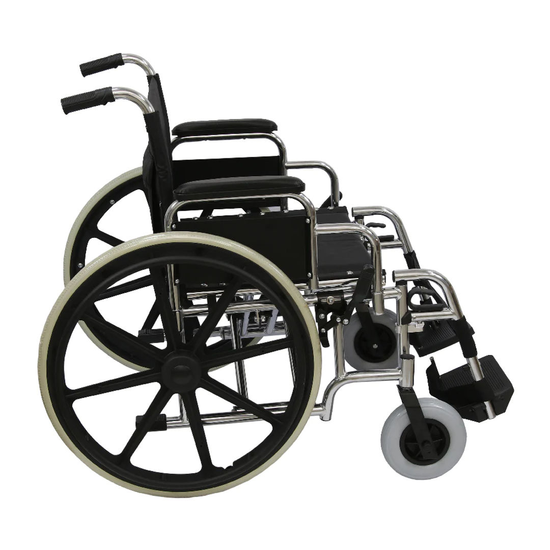 Caremax Steel Heavy Duty Wheelchair