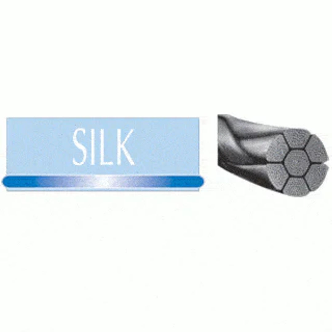 SMI Silk Braided Black Sutures - USP 3-0 8200015 Pack of 12