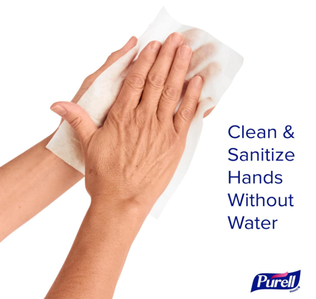 Purell Cottony Softy Hand Sanitizing Wipes - Singles, Pack of 20 (9026-1M)