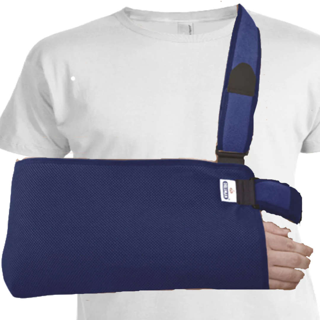 Orliman Blue Breathable Elbow Support