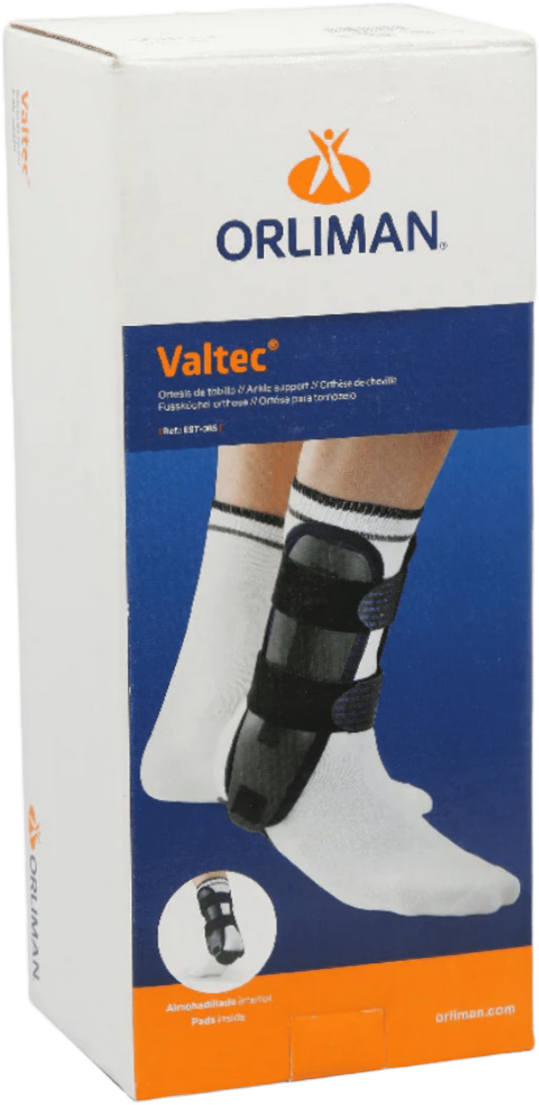 Orliman Orthosis with Gel Uni Ankle Support