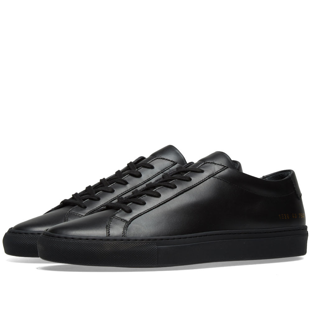 Common Projects Achilles Low 'Black' | MRSORTED
