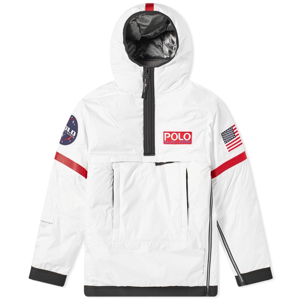 hooded nasa pullover windbreaker