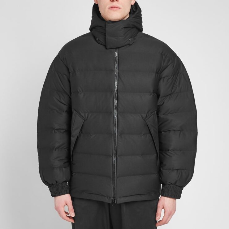 Y-3 Seamless Hooded Down Jacket 'Black' | MRSORTED