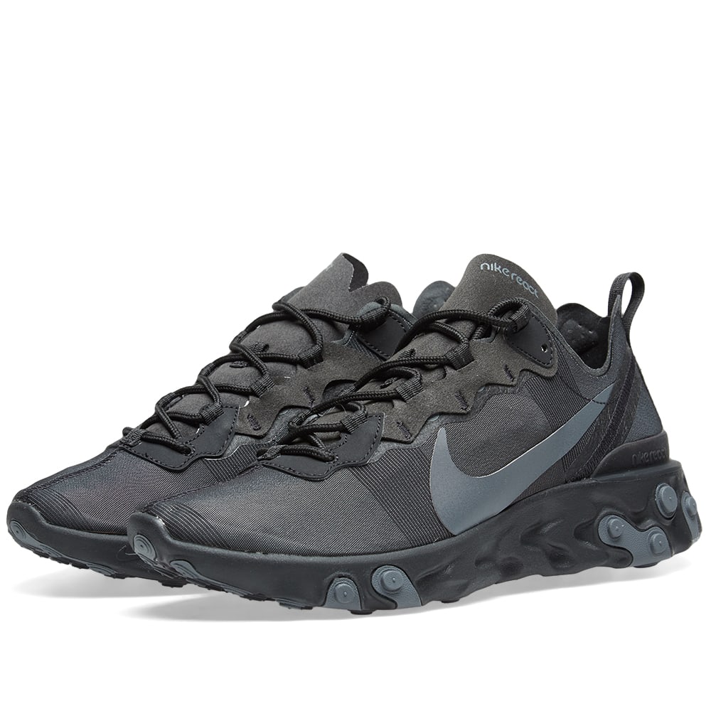 Nike React Element 55 'Black & Grey' | MRSORTED