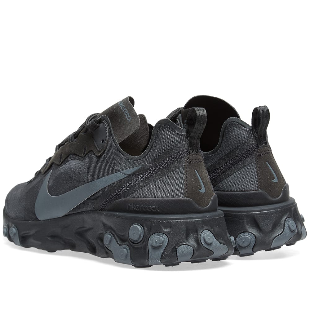 nike react element grey and black