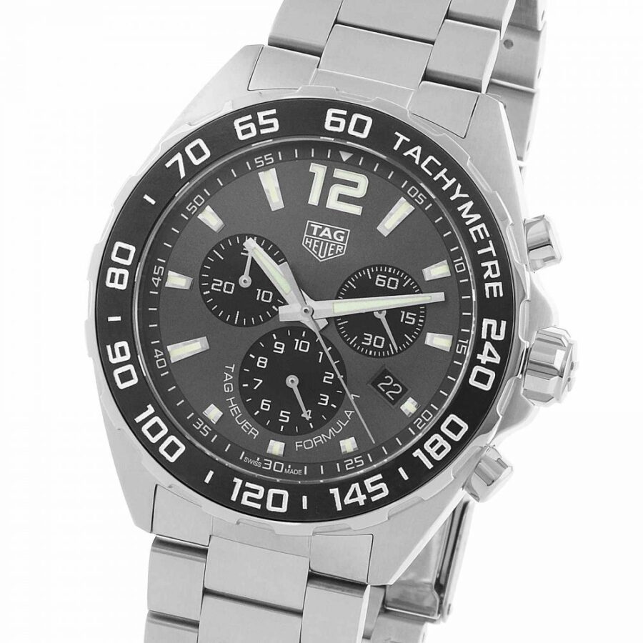 tag heuer formula 1 mens 43mm quartz chronograph watch