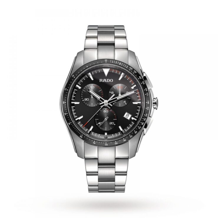 Rado 45mm Hyperchrome Mens Watch Stainless Steel