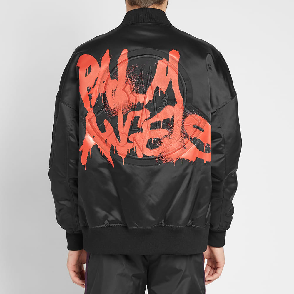 Moncler Genius x Palm Angels AXL Bomber Jacket 'Black' | MRSORTED