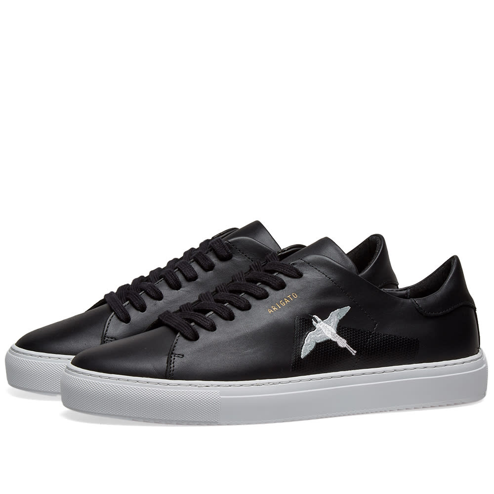 Axel Arigato Clean 90 Taped Bird Sneakers 'Black' | MRSORTED