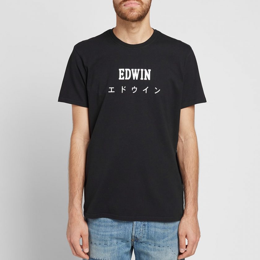 Edwin Japan T-Shirt &lsquo;Black&rsquo; | MRSORTED