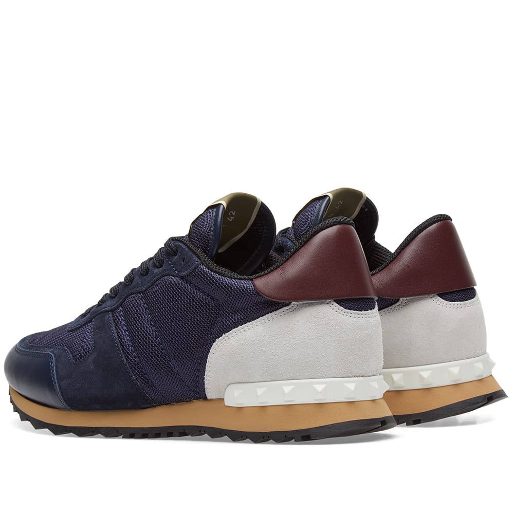 navy valentino rock runners
