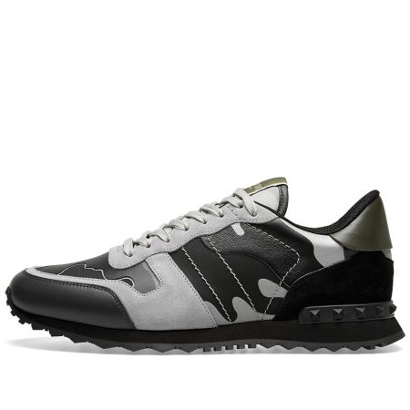 Valentino Rockrunner Sneakers 'Black, Grey & Reflective' | MRSORTED
