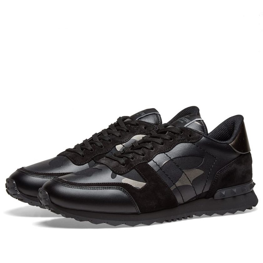 valentino rockrunner triple black
