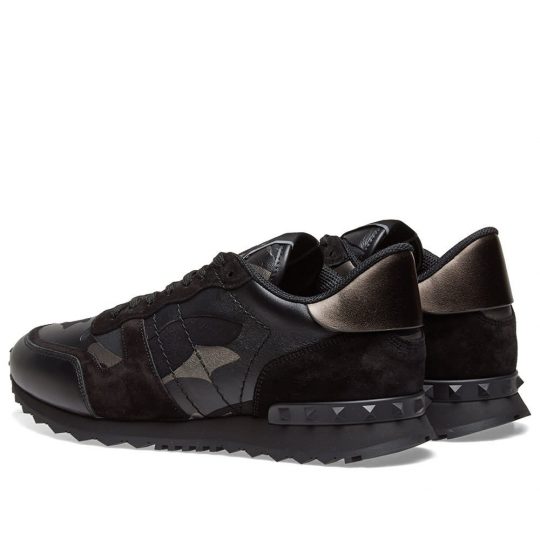 valentino rockrunner triple black